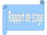 Le Rapport de stage